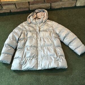 Light Gray 3X puffy coat